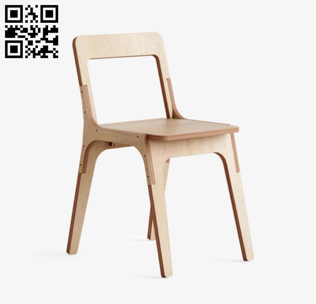 Slim Chair E0012386 file cdr and dxf free vector download for laser cut