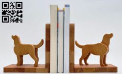 Dog bookshelf E0012902 file cdr and dxf free vector download for cnc