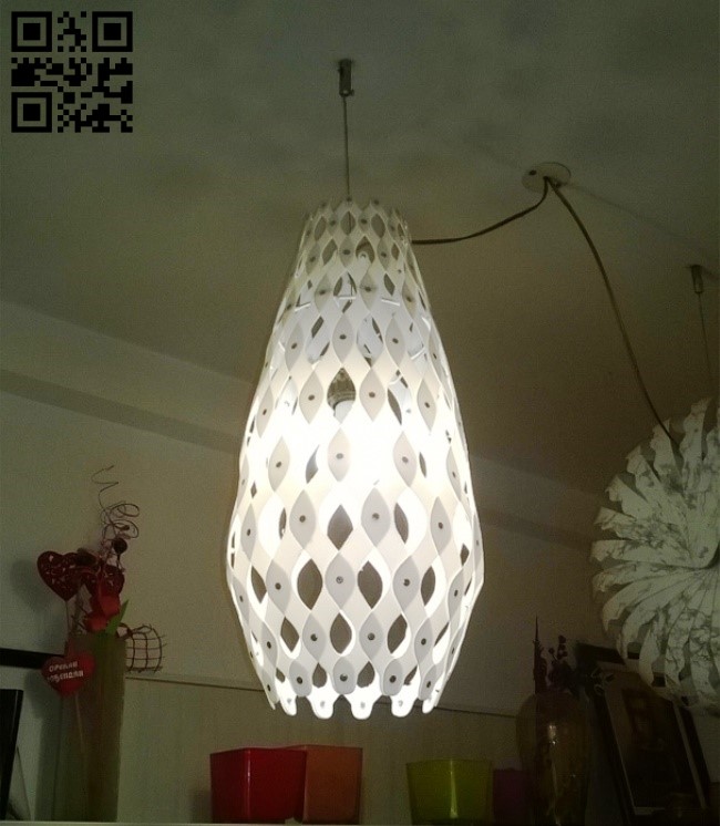 Lampshade E0012929 file cdr and dxf free vector download for laser cut