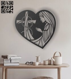 Prayer E0012939 file cdr and dxf free vector download for laser engraving machines