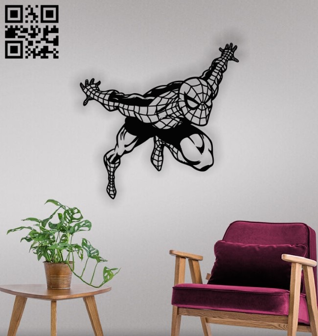 Spiderman E0012813 file cdr and dxf free vector download for laser cut plasma