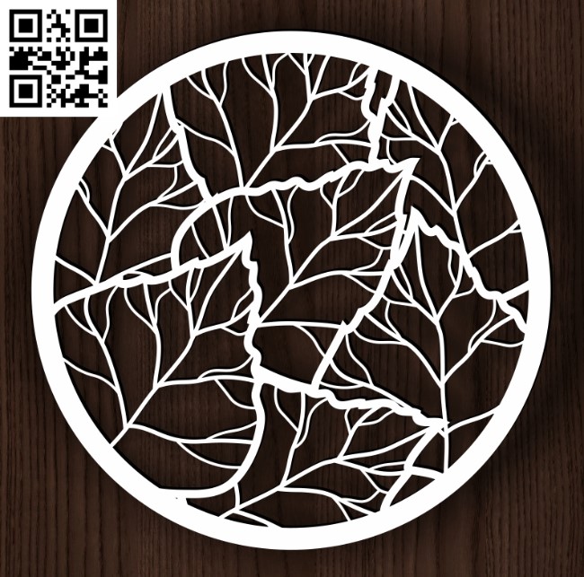 Circle ornament E0013108 file cdr and dxf free vector download for laser cut plasma