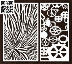 Design pattern screen panel E0012960 file cdr and dxf free vector download for laser cut cnc