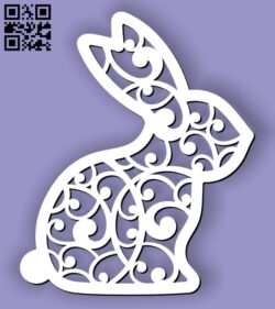 Hare E0013116 file cdr and dxf free vector download for laser cut
