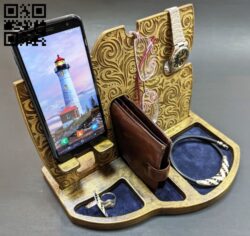 Organizer E0013030 file cdr and dxf free vector download for laser cut