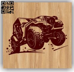 Terrain vehicle E0013154 file cdr and dxf free vector download for laser engraving machines