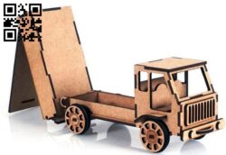 Truck E0013138 file cdr and dxf free vector download for laser cut