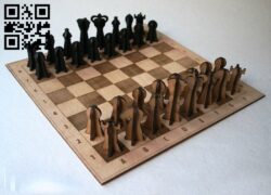 Chess E0013370 file cdr and dxf free vector download for laser cut