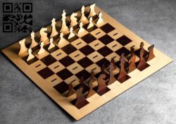 Chess E0013371 file cdr and dxf free vector download for laser cut