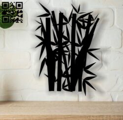 Bamboo E0013683 file cdr and dxf free vector download for cnc cut plasma