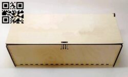 Box E0013499 file cdr and dxf free vector download for laser cut