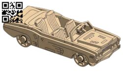 Car E0013688 file cdr and dxf free vector download for cnc cut