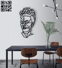 Frida geometry E0013615 file cdr and dxf free vector download for laser cut plasma