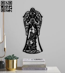 Holy family E0013521 file cdr and dxf free vector download for laser cut plasma
