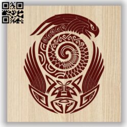 Parrot E0013505 file cdr and dxf free vector download for laser engraving machine