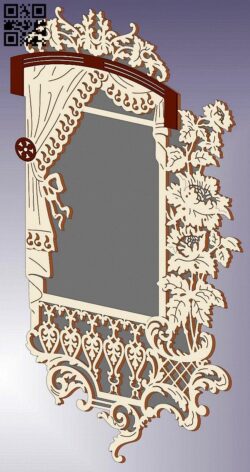 Photo frame E0013558 file cdr and dxf free vector download for laser cut