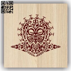 Tribe E0013506 file cdr and dxf free vector download for laser engraving machine