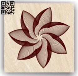 Art flower E0013921 file cdr and dxf free vector download for laser engraving machine
