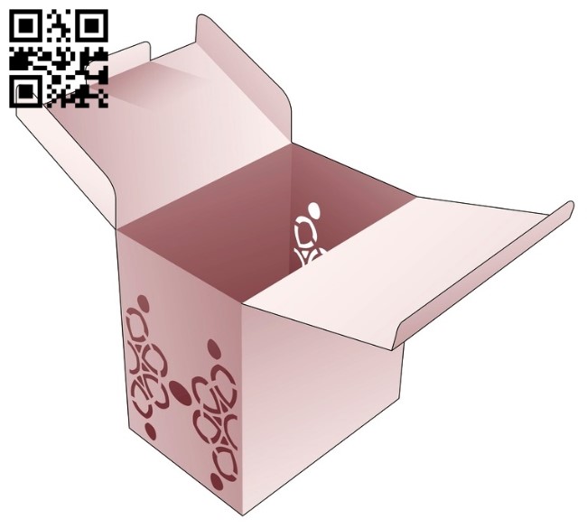 Box with mandala E0014044 file cdr and dxf free vector download for laser cut