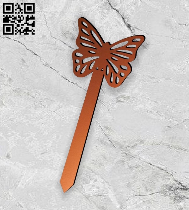Butterfly E0013807 file cdr and dxf free vector download for laser cut plasma