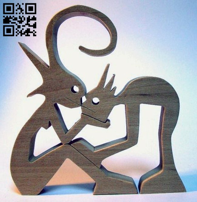 Couple E0013768 file cdr and dxf free vector download for cnc cut