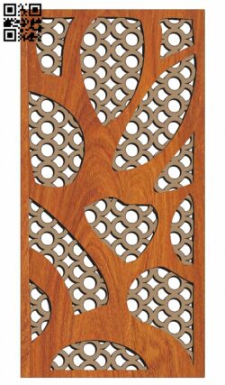 Design pattern screen panel E0013930 file cdr and dxf free vector download for laser cut cnc