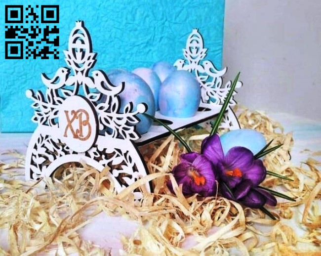 Easter stand E0013734 file cdr and dxf free vector download for laser cut