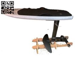 Efoil stand E0013864 file cdr and dxf free vector download for laser cut