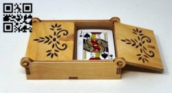 Card box E0014272 file cdr and dxf free vector download for laser cut