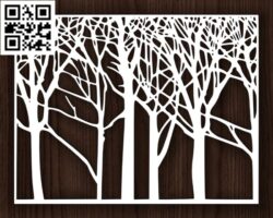 Design pattern screen panel E0014311 file cdr and dxf free vector download for laser cut cnc