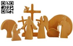 Easter E0014108 file cdr and dxf free vector download for laser cut