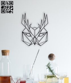Geometric Owl E0014127 file cdr and dxf free vector download for laser cut plasma