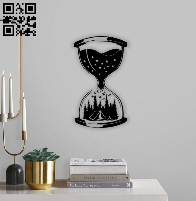 Hourglass E0014374 file cdr and dxf free vector download for laser cut plasma