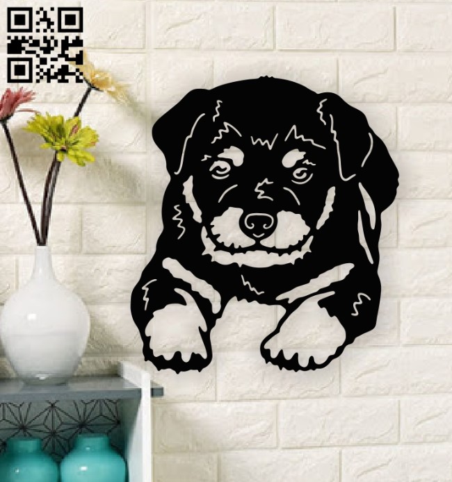 Puppy dog E0014182 file cdr and dxf free vector download for laser cut plasma