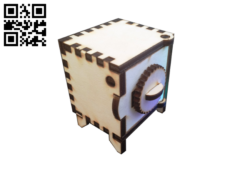 Safe vault E0014332 file cdr and dxf free vector download for laser cut