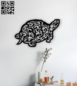 Turtle E0014162 file cdr and dxf free vector download for laser cut plasma