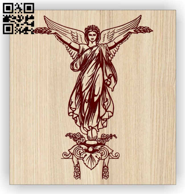 Angel E0014472 file cdr and dxf free vector download for laser engraving machine