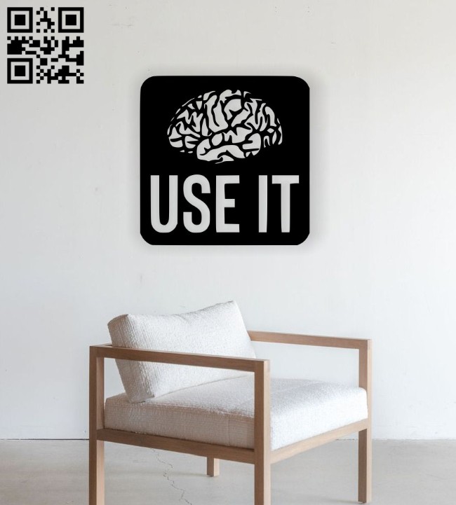 Brain E0014483 file cdr and dxf free vector download for laser cut plasma