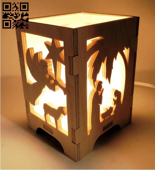 Candle holder E0014756 file cdr and dxf free vector download for laser cut