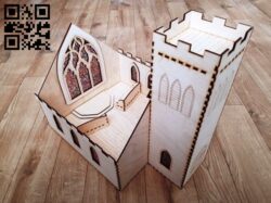 Church E0014500 file cdr and dxf free vector download for laser cut