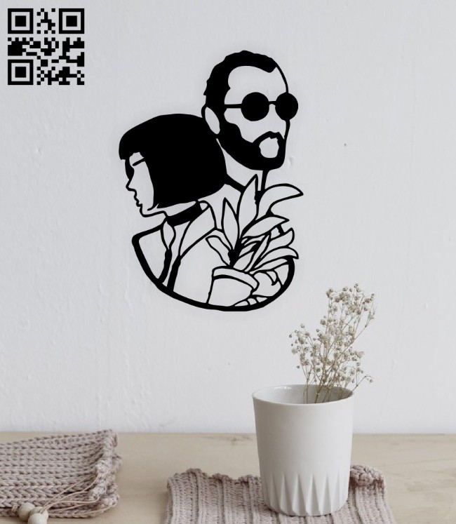 Couple wall decor E0014809 file cdr and dxf free vector download for laser cut plasma