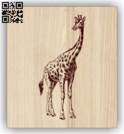 Giraffe E0014469 file cdr and dxf free vector download for laser engraving machine