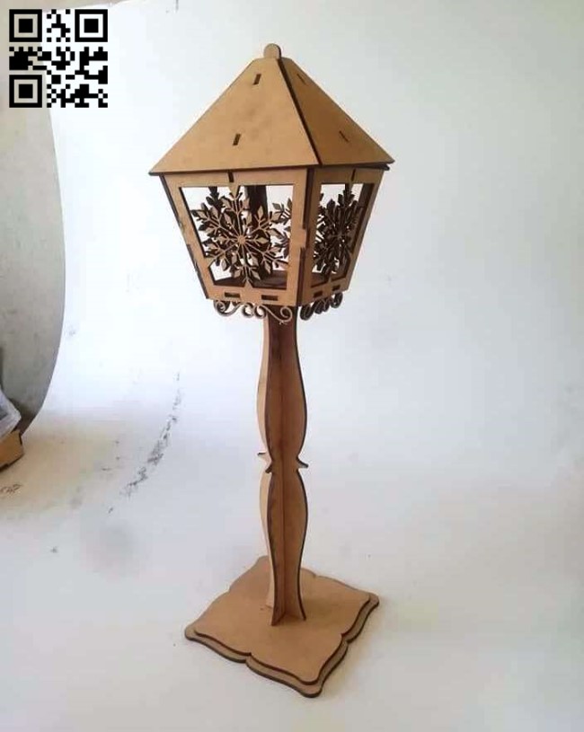 Lamp E0014516 file cdr and dxf free vector download for laser cut