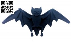 Bat E0015037 file cdr and dxf free vector download for laser cut