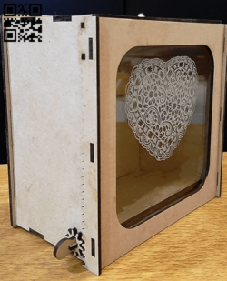 Box E0015066 file cdr and dxf free vector download for laser cut