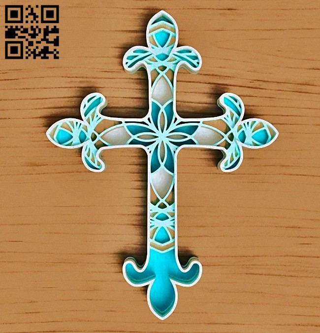 Cross E0014994 file cdr and dxf free vector download for laser cut
