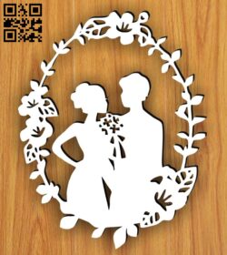 Love story E0014959 file cdr and dxf free vector download for laser cut plasma