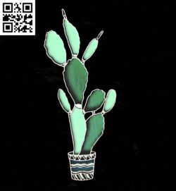 Potted plant E0014971 file cdr and dxf free vector download for laser cut
