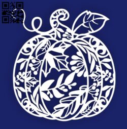 Pumpkin E0014989 file cdr and dxf free vector download for laser cut