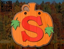 Pumpkin E0015039 file cdr and dxf free vector download for laser cut